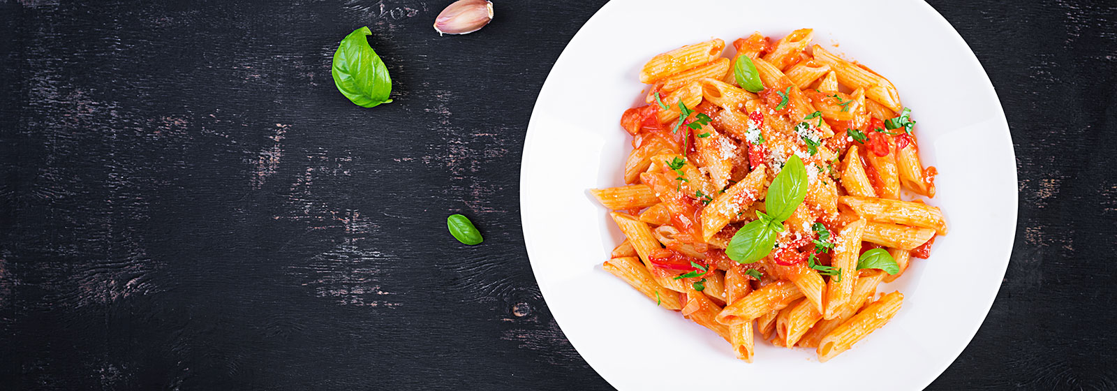 classic italian pasta penne alla arrabiata